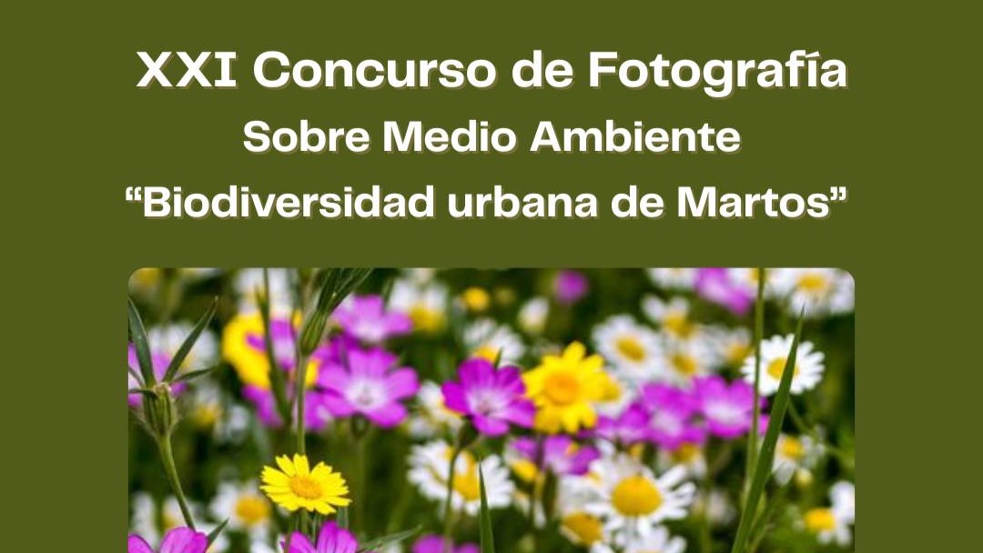 Martos convoca el XXI Concurso de Fotografía sobre Medio Ambiente dedicado a la biodiversidad urbana